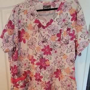 4X Women's Scrub Top